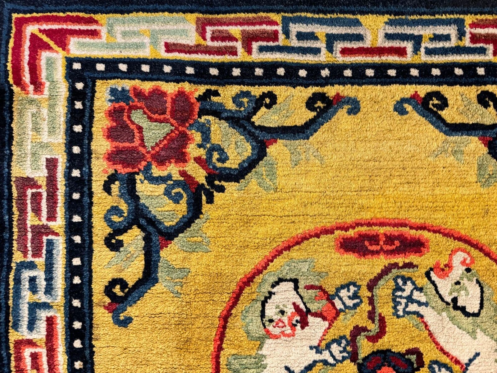 Antique Chinese Ningxia Rug 1.50m X 0.76m photo buy