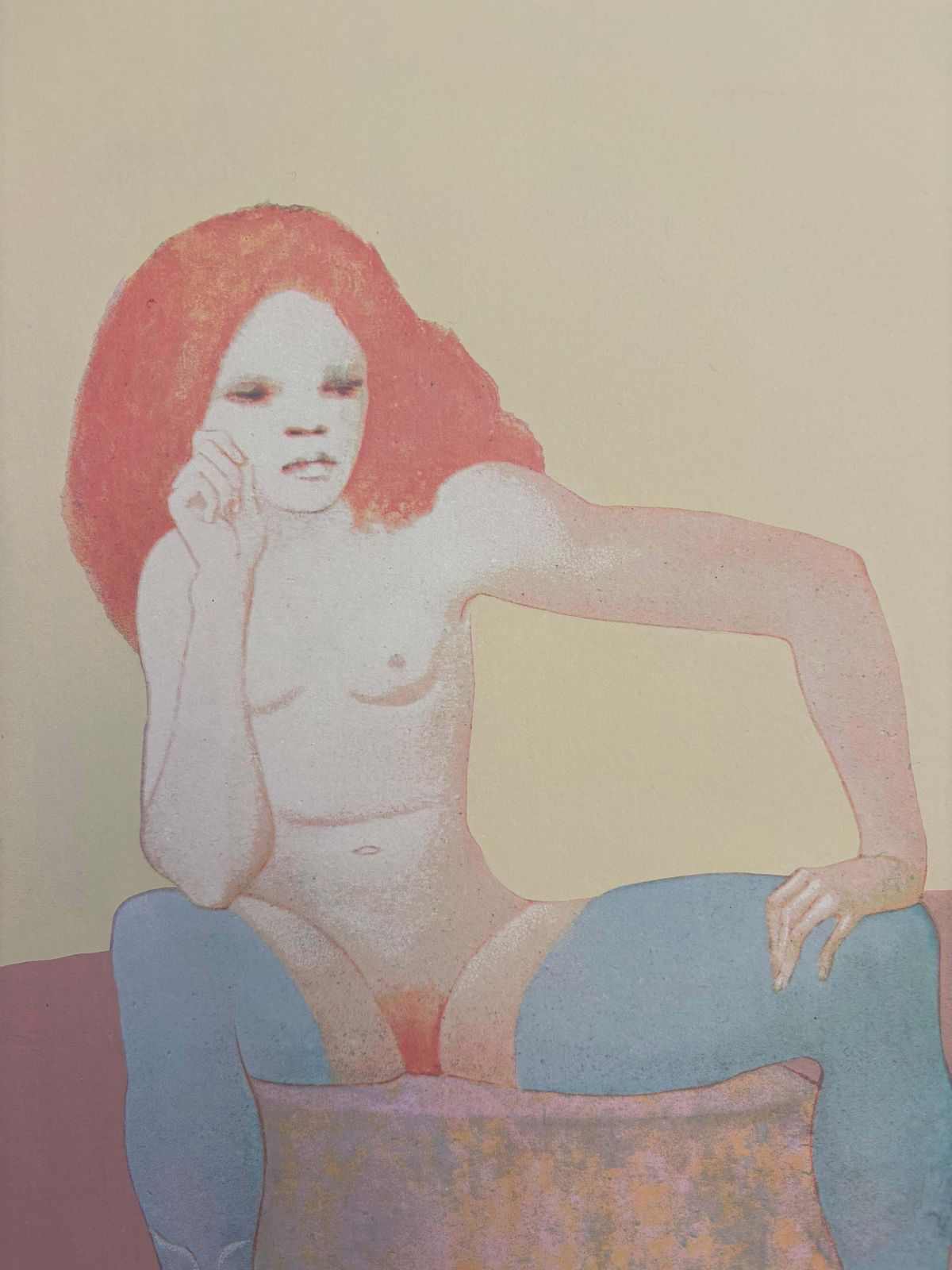 Leonor Finileonor Fini, Three Women, Serigraphy Circa 19701970 photo vinterior