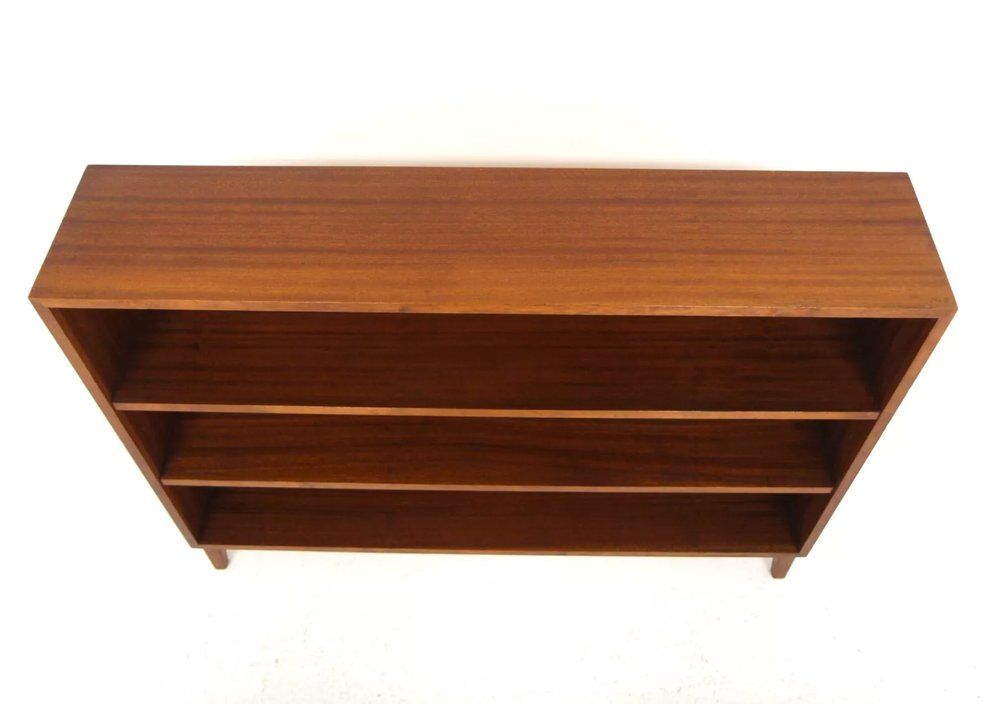 Scandinavian Mahogany Bookcase, Sweden, 1960s photo 627.0