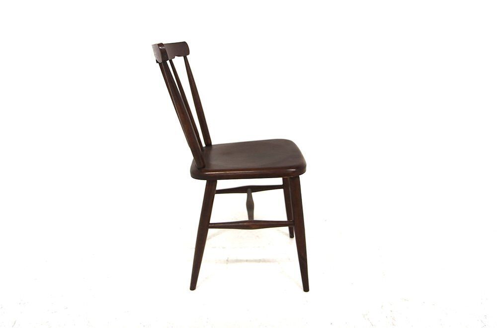 Scandinavian Beechwood Chair, Sweden, 1960s photo for sale