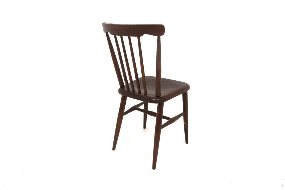 Scandinavian Beechwood Chair, Sweden, 1960s photo Furniture