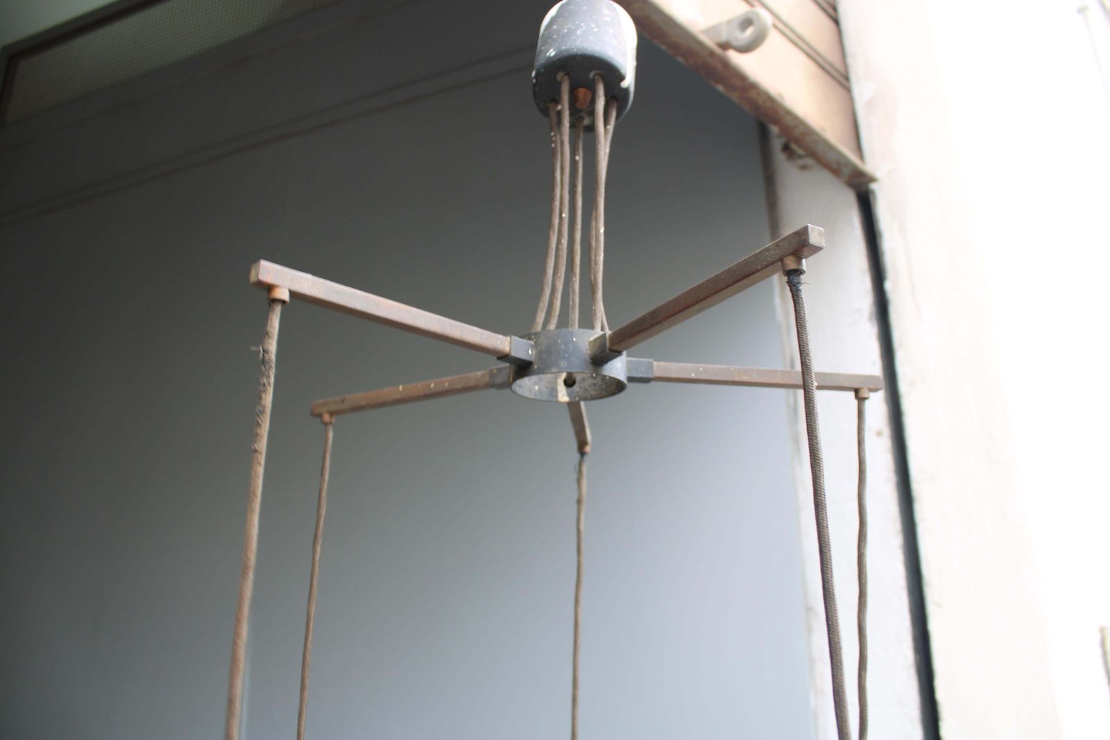 Lighting Vistosi Cascade Chandelier Murano Glass 1950s Italy photo