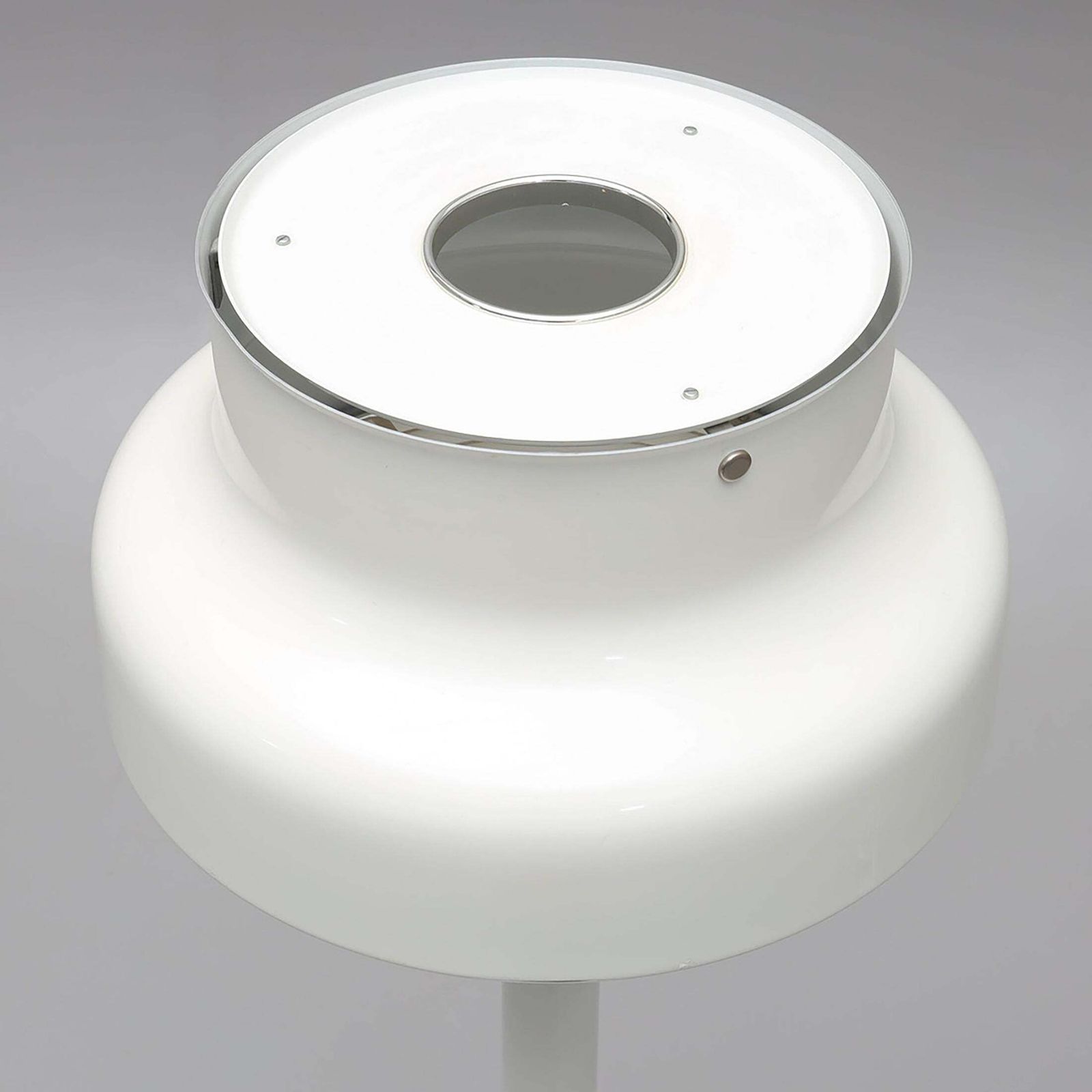 White Floor Lamp Bumling By Anders Pehrson For Ateljé Lyktan photo vinterior