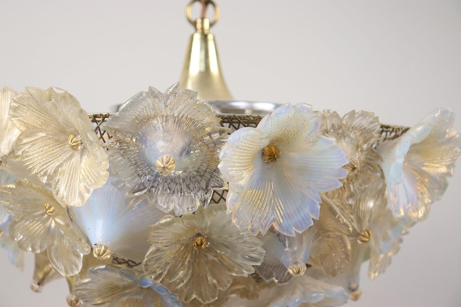 Beautiful Murano Chandelier photo vinterior