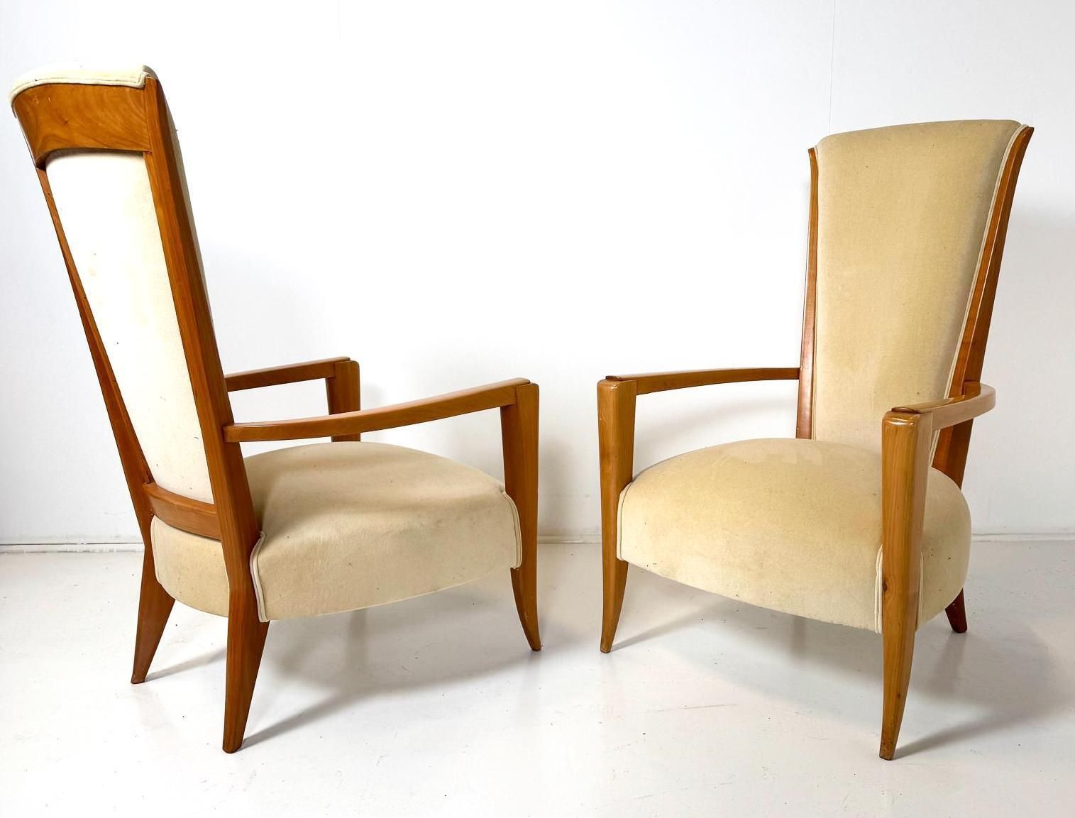 Pair Of Art Deco Armchairs By André Sol, France photo 5114.0