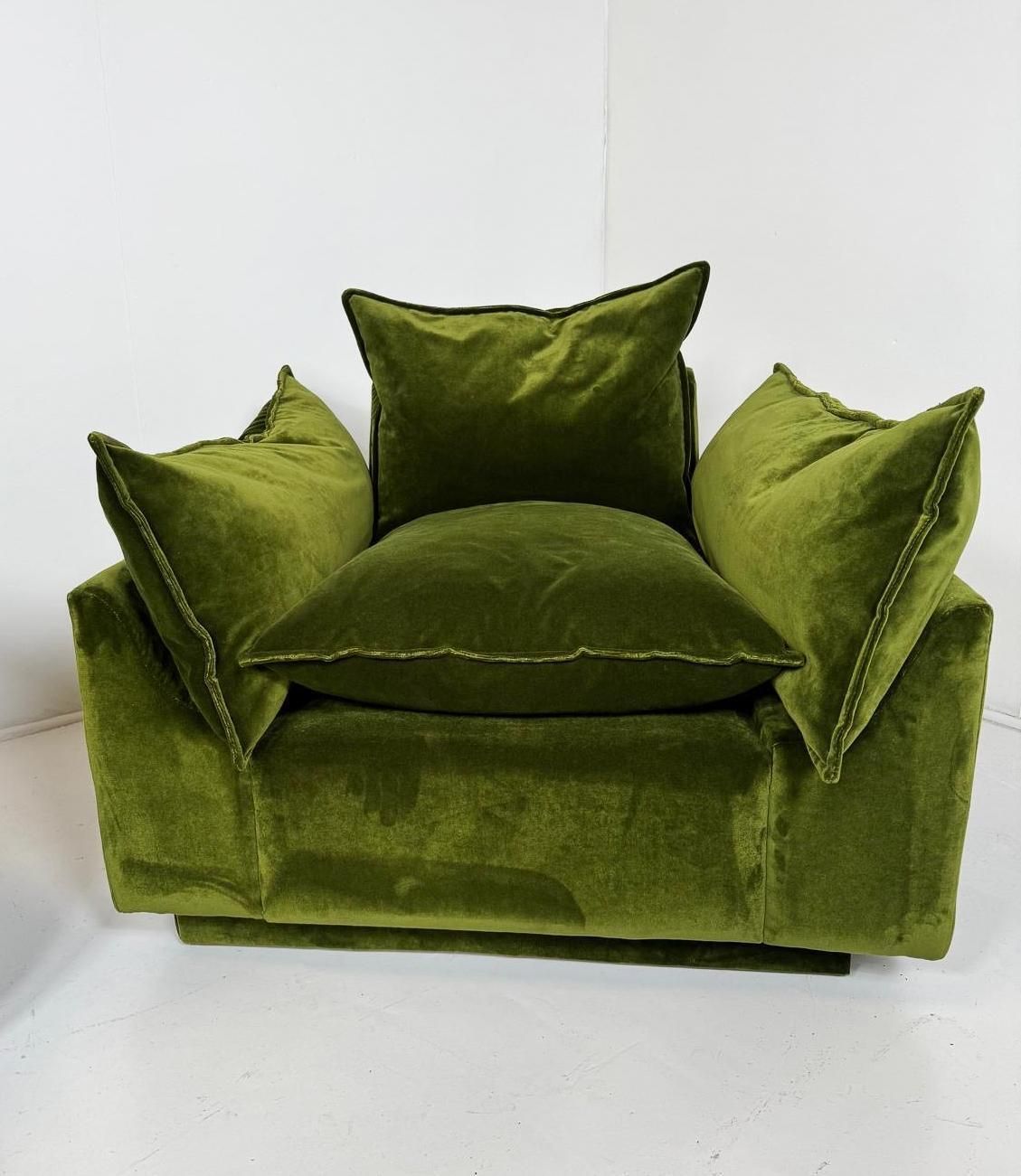 Pair Of Armchairs "Cado" By Gunnar Gravesen And David Lewis Divano For Icf photo furniture
