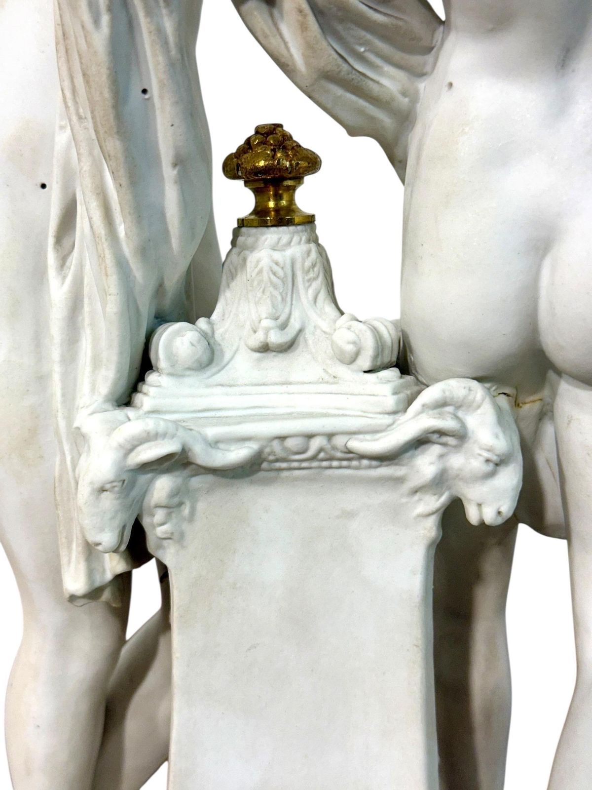Pair Of Bisque Porcelain Figural Groups, Sèvres Style, Late 19th Century photo vinterior