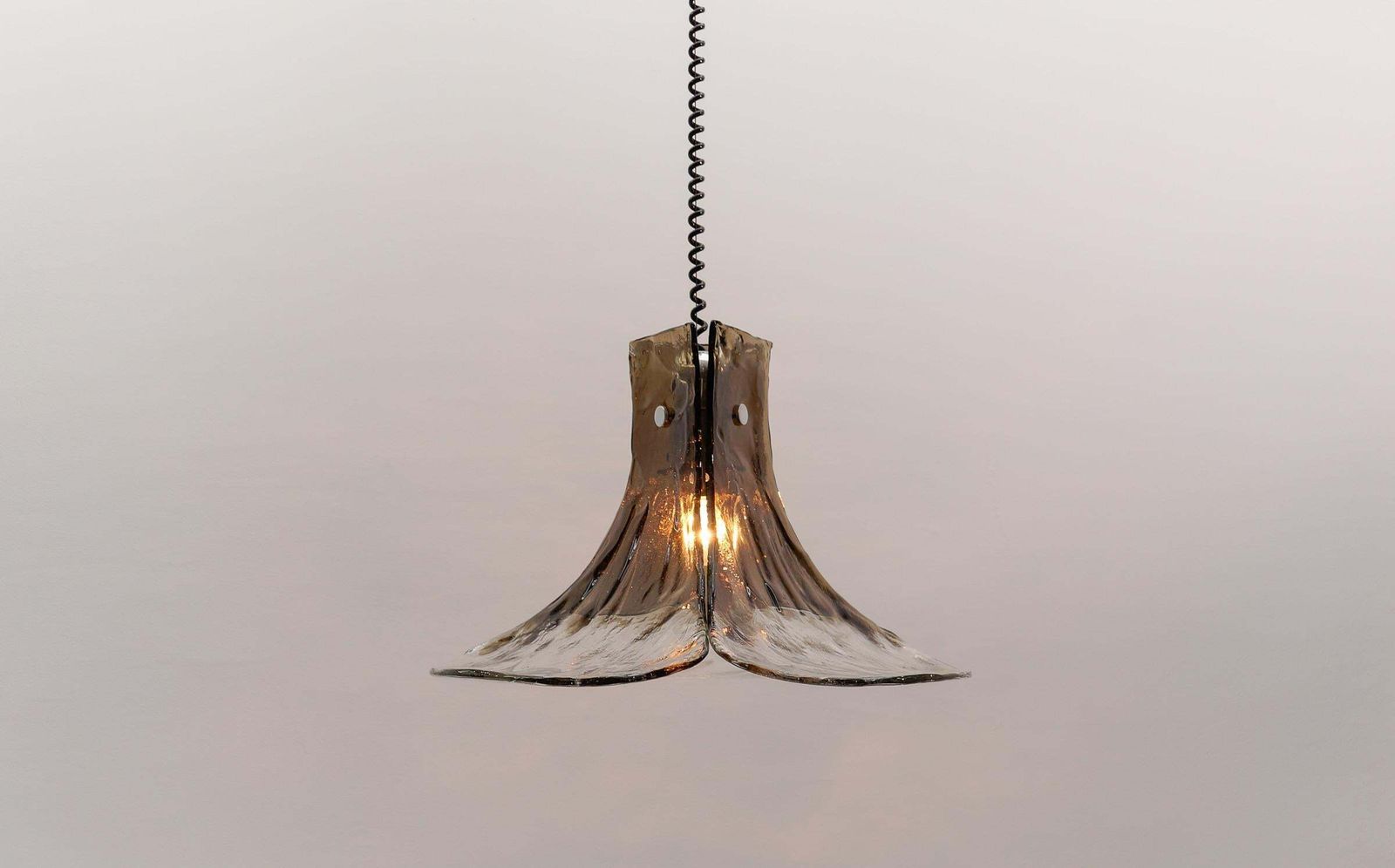 Carlo Nason Mazzega Pendant Lamp For J.T. Kalmar In Murano Glass, 1970s photo Lighting