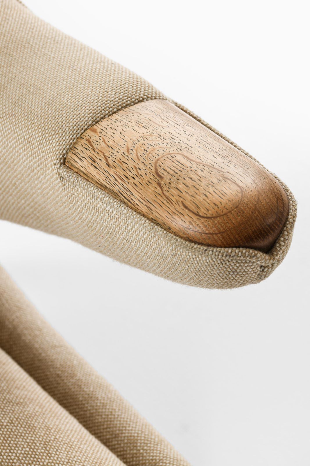 Easy Chair In Wool And Oak By Hans Wegner, 1950s photo 24410.0