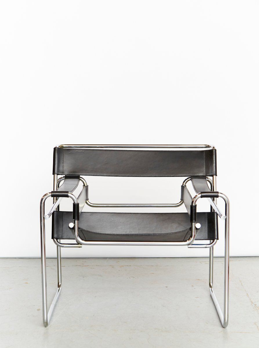B3 Wassily Chair By Marcel Breuer For Gavina, 1970s photo furniture