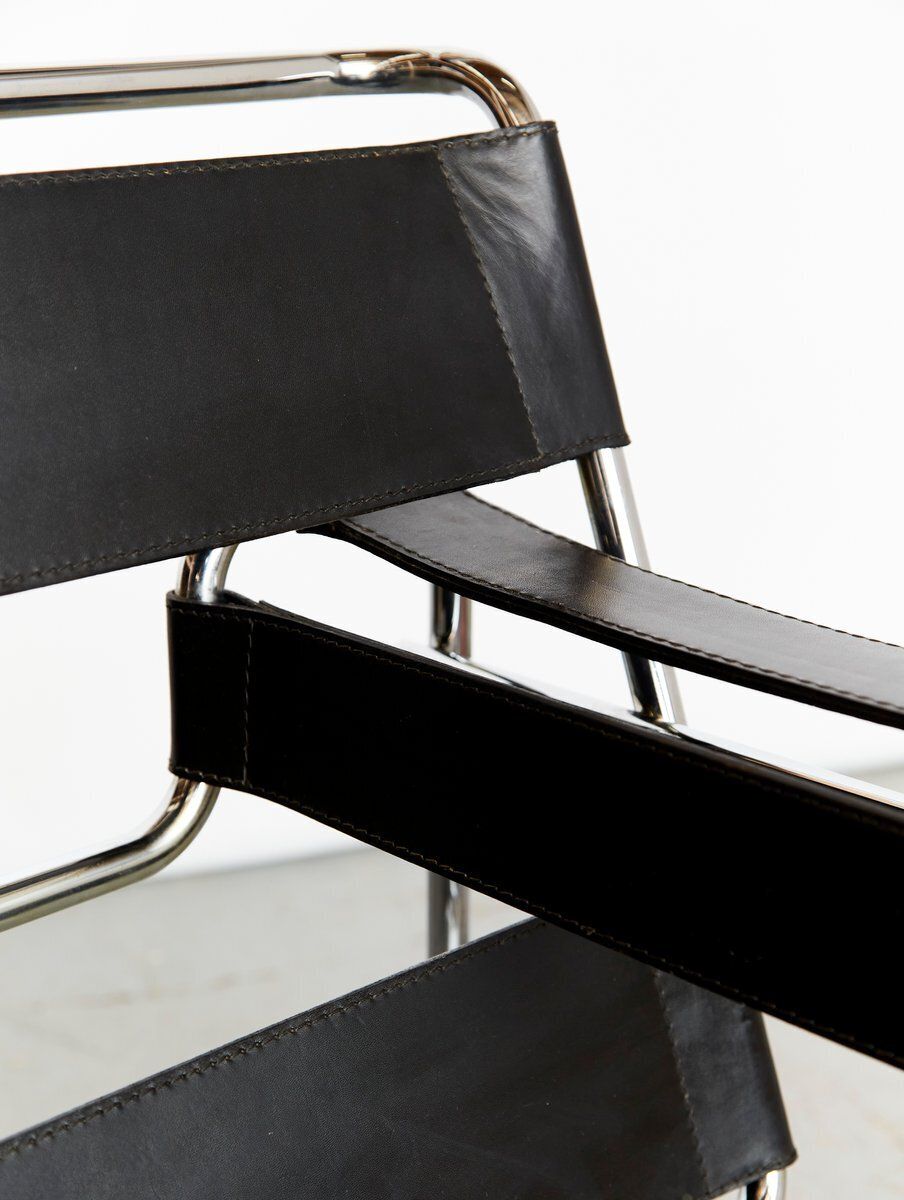 1524.0 B3 Wassily Chair By Marcel Breuer For Gavina, 1970s photo