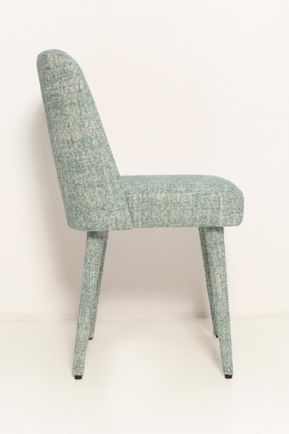 Set Of Four Mid Century Shell Chairs Mixed Chairs, Fabrics By Pierre Frey, 1960s photo Furniture