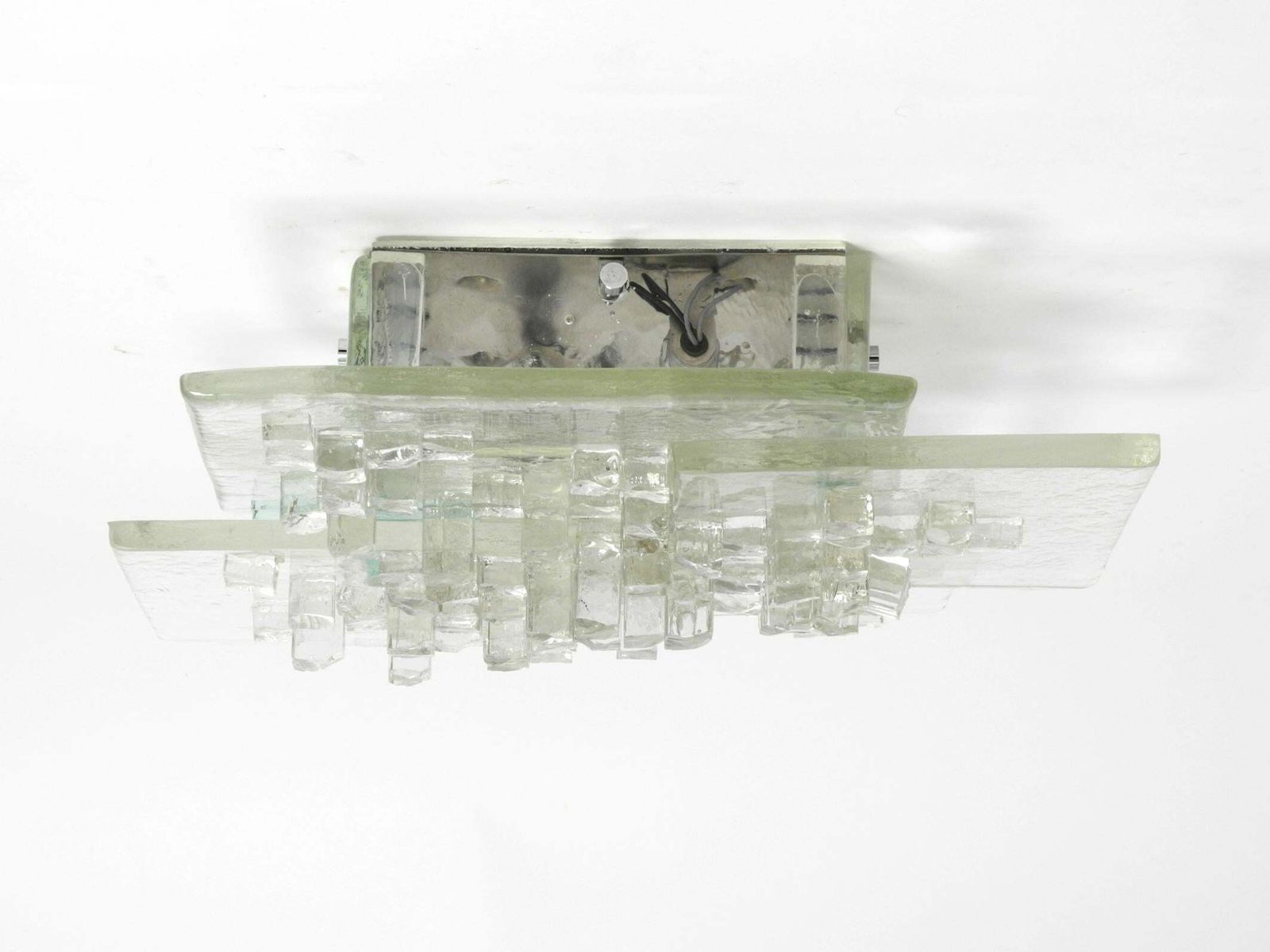 Wall Lamp Made Of Murano Glass By Albano Poli For Poliarte, Italy, 1970s photo vinterior