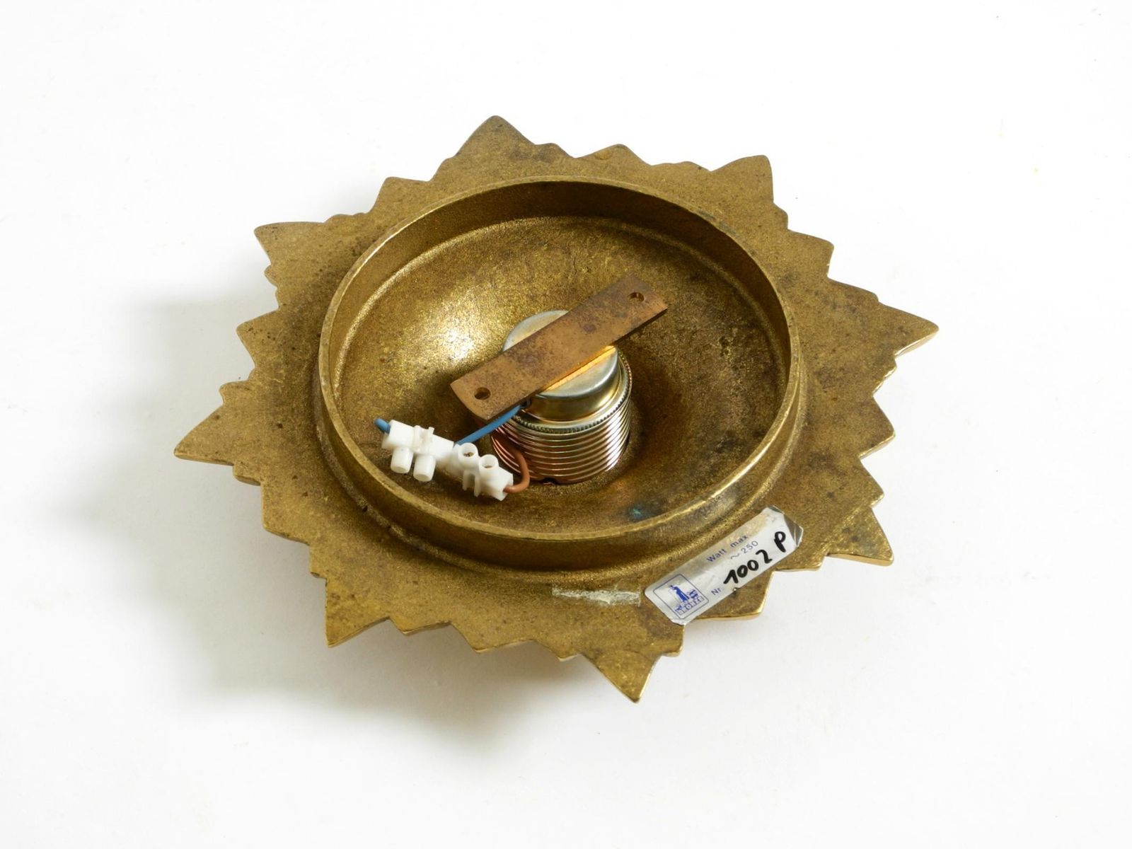 photo buy 1960s Space Age Star Design Wall Or Ceiling Lamps In Bronze