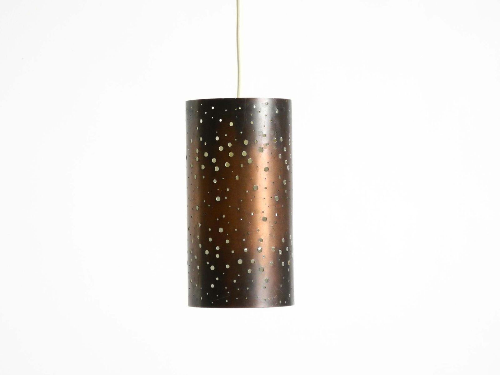 Mid Century Pendant Lamp Made Of Metal And Copper By Ernest Igl For Hillebrand photo furniture
