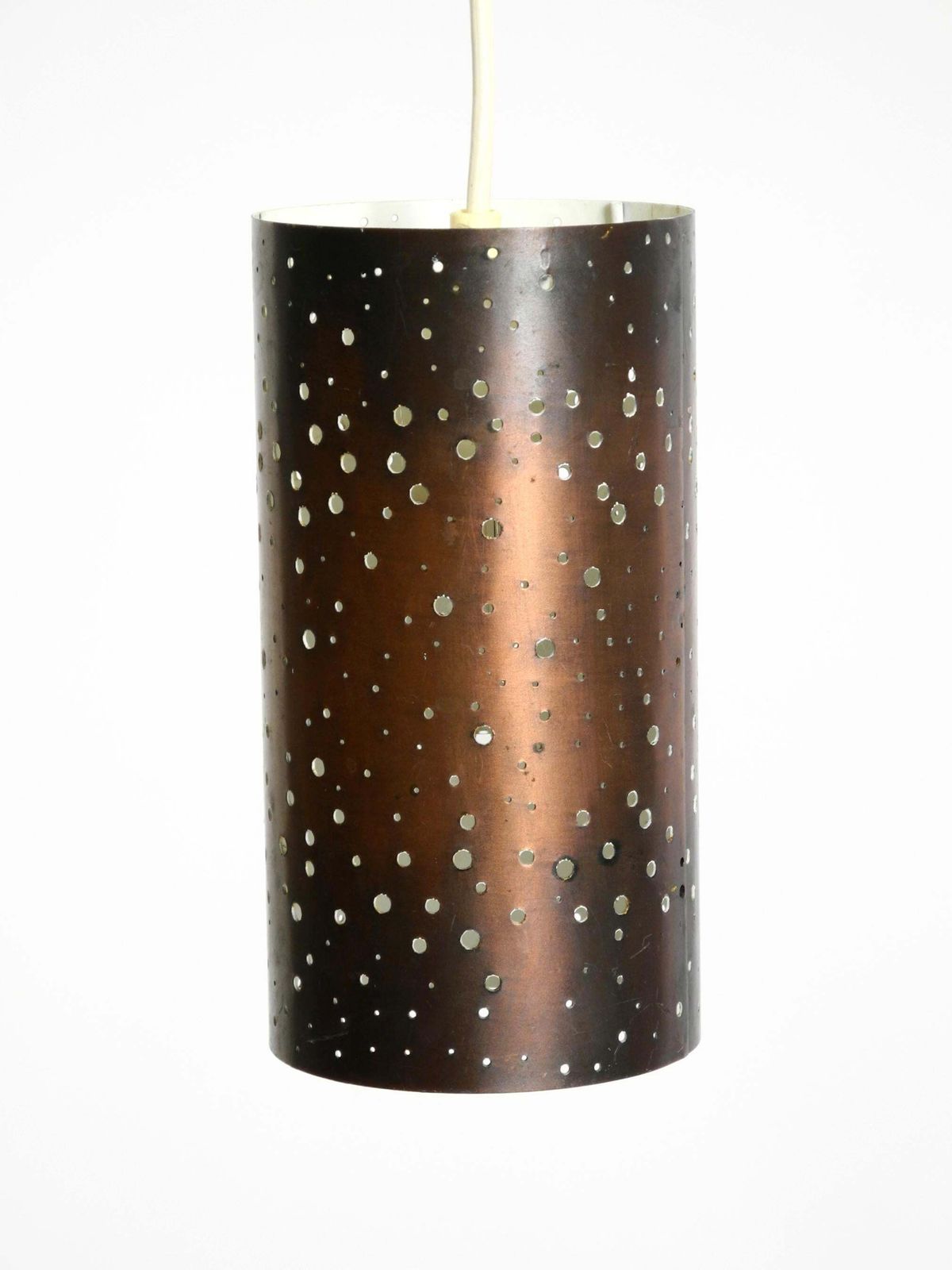 Mid Century Pendant Lamp Made Of Metal And Copper By Ernest Igl For Hillebrand photo 420.0