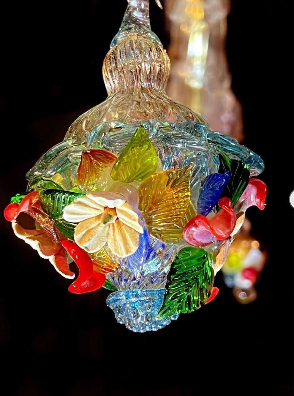 photo vinterior Venetian Rezzonico Chandelier 27 Arms, Murano
