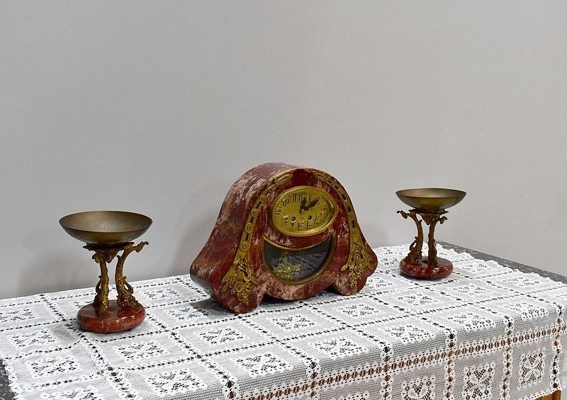 Art Deco Fireplace Set 20th photo furniture