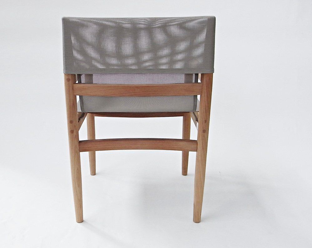 Road Garden Chair In Teak, Canatex With Velour Cushions By Rodolfo Dordoni For Roda, Italy, 2006 photo buy