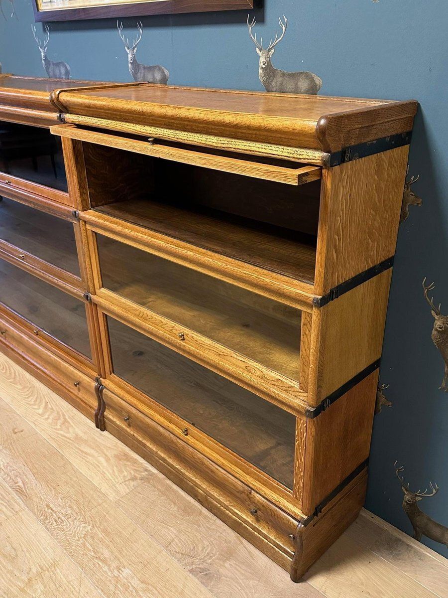 Bookcase From Globe Wernicke, 1890s, Set Of 6 photo Furniture
