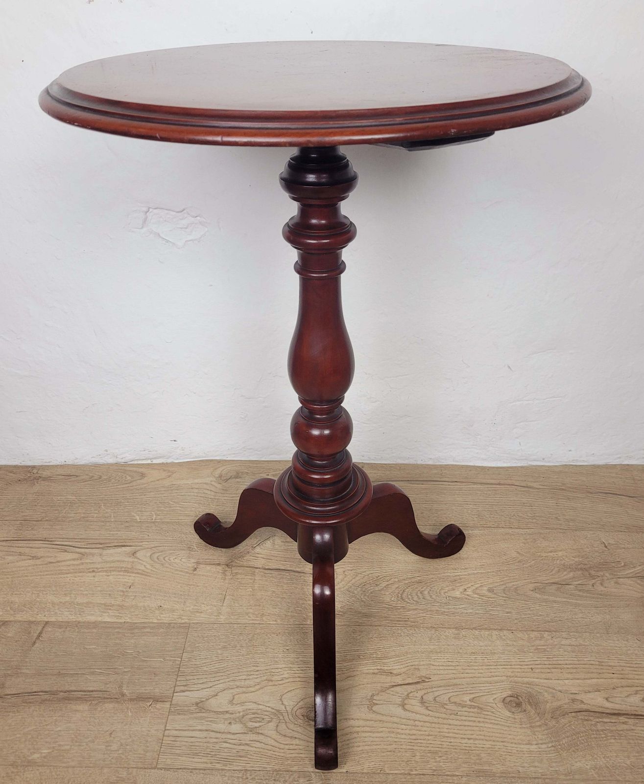 photo for sale Victorian Pedestal Tripod Table English 19th Century Mahogany