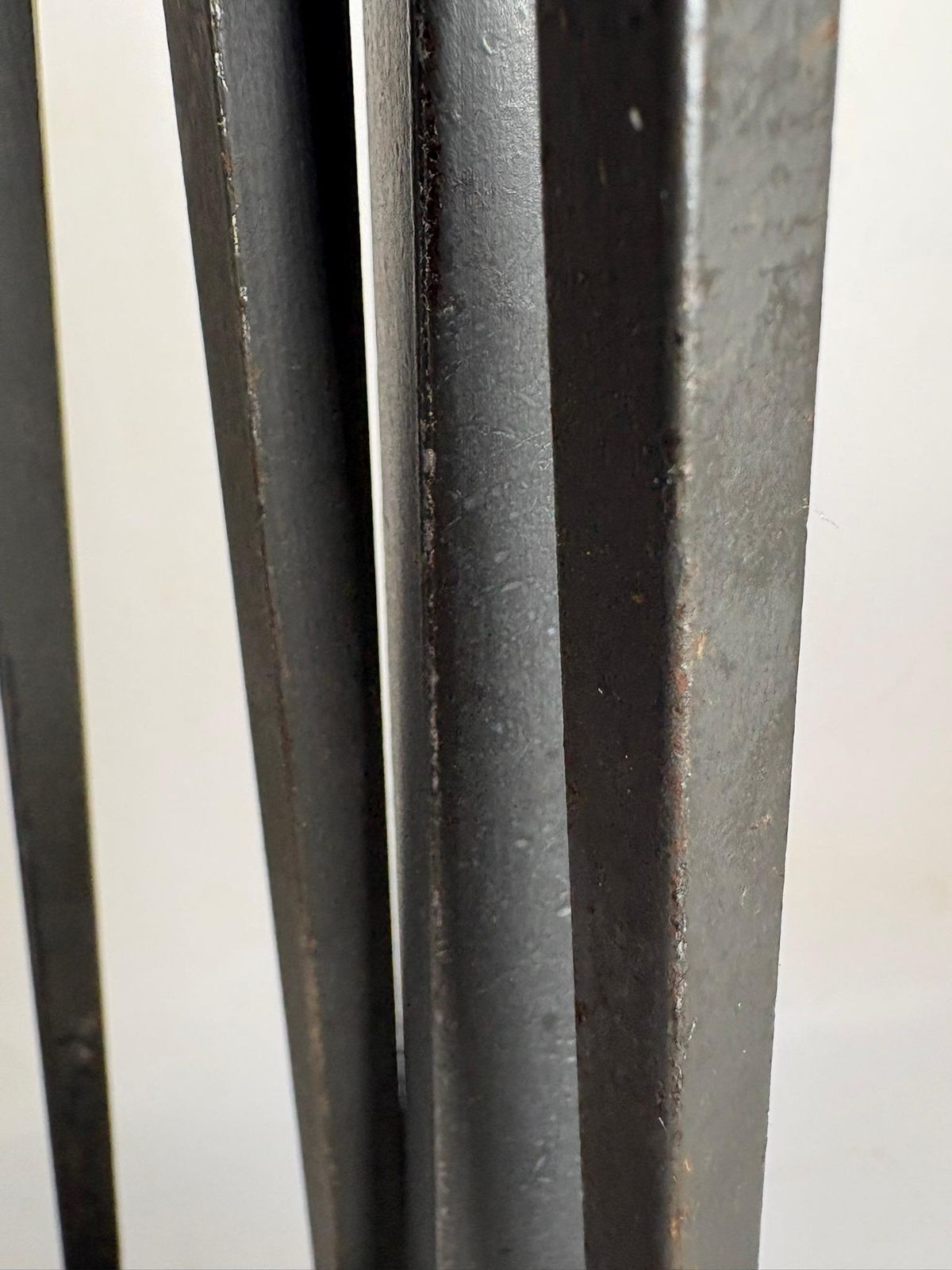 Set Of Brass And Iron Fire Tools On Stand, France, 1950 photo vintage