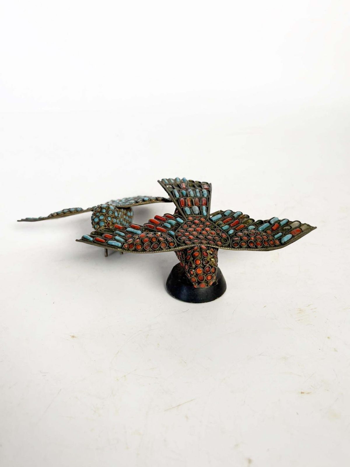 Pair Of Brass Small Decorative Brass Birds Figurines, France, 1950 photo Home Decor