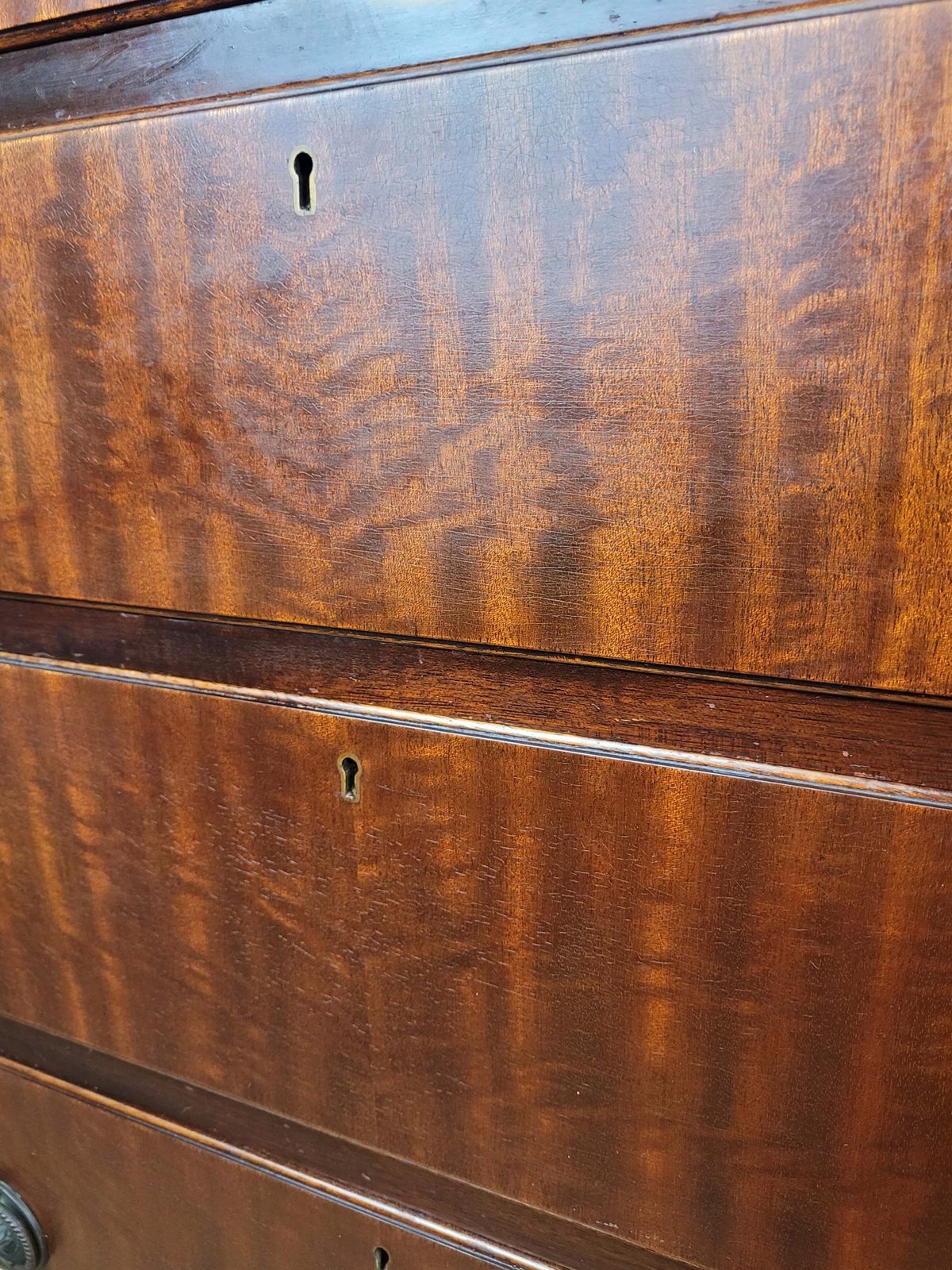 photo furniture Vintage Chest Of Drawers 1930s Antique Style Repro Mahogany