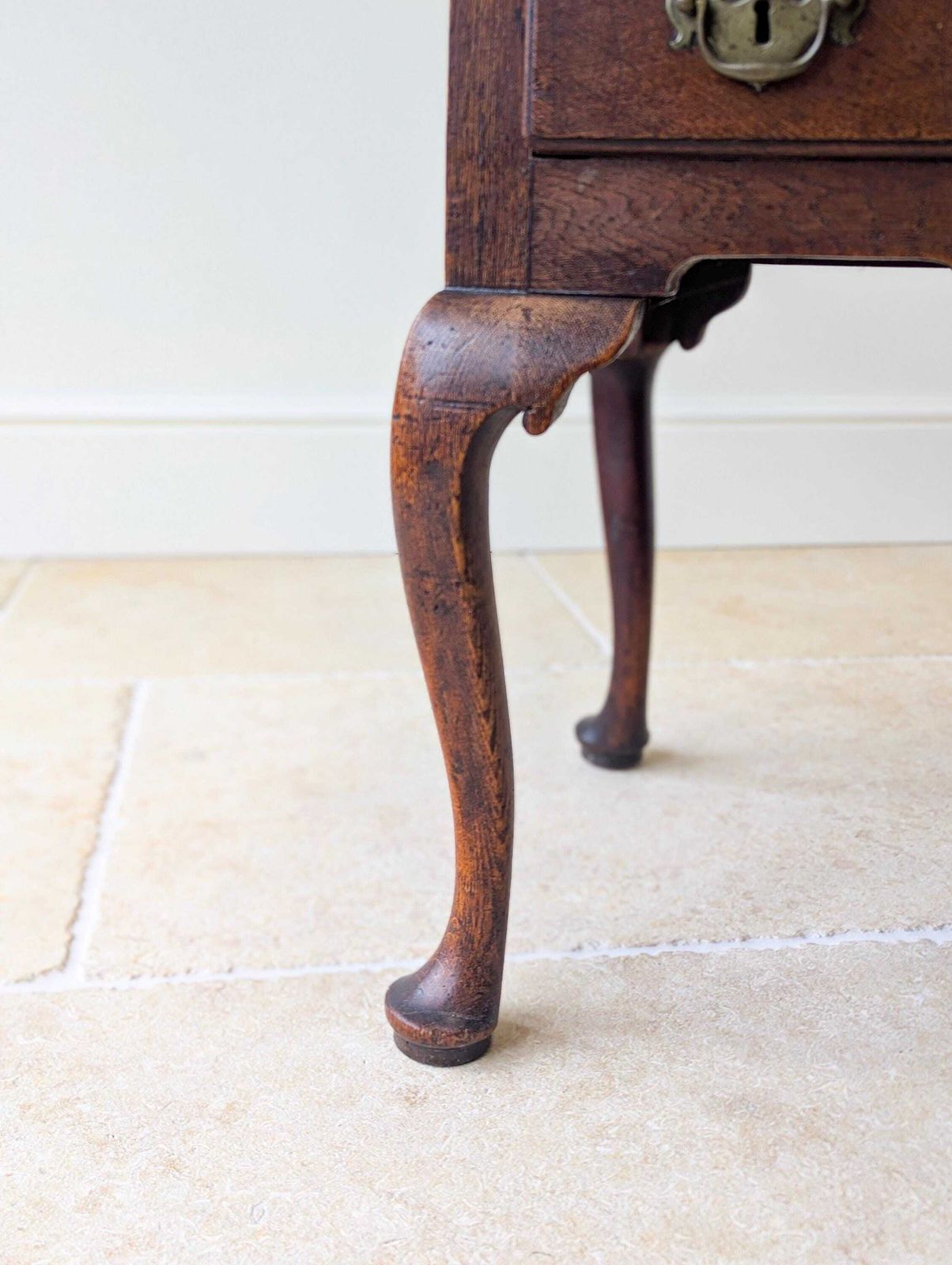 Antique 18th Century Georgian Oak Lowboy C.1750 photo 925.0
