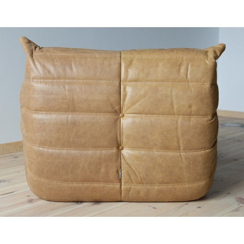 3084.0 Copy Of Reupholstered Vintage Togo Duo By Michel Ducaroy photo