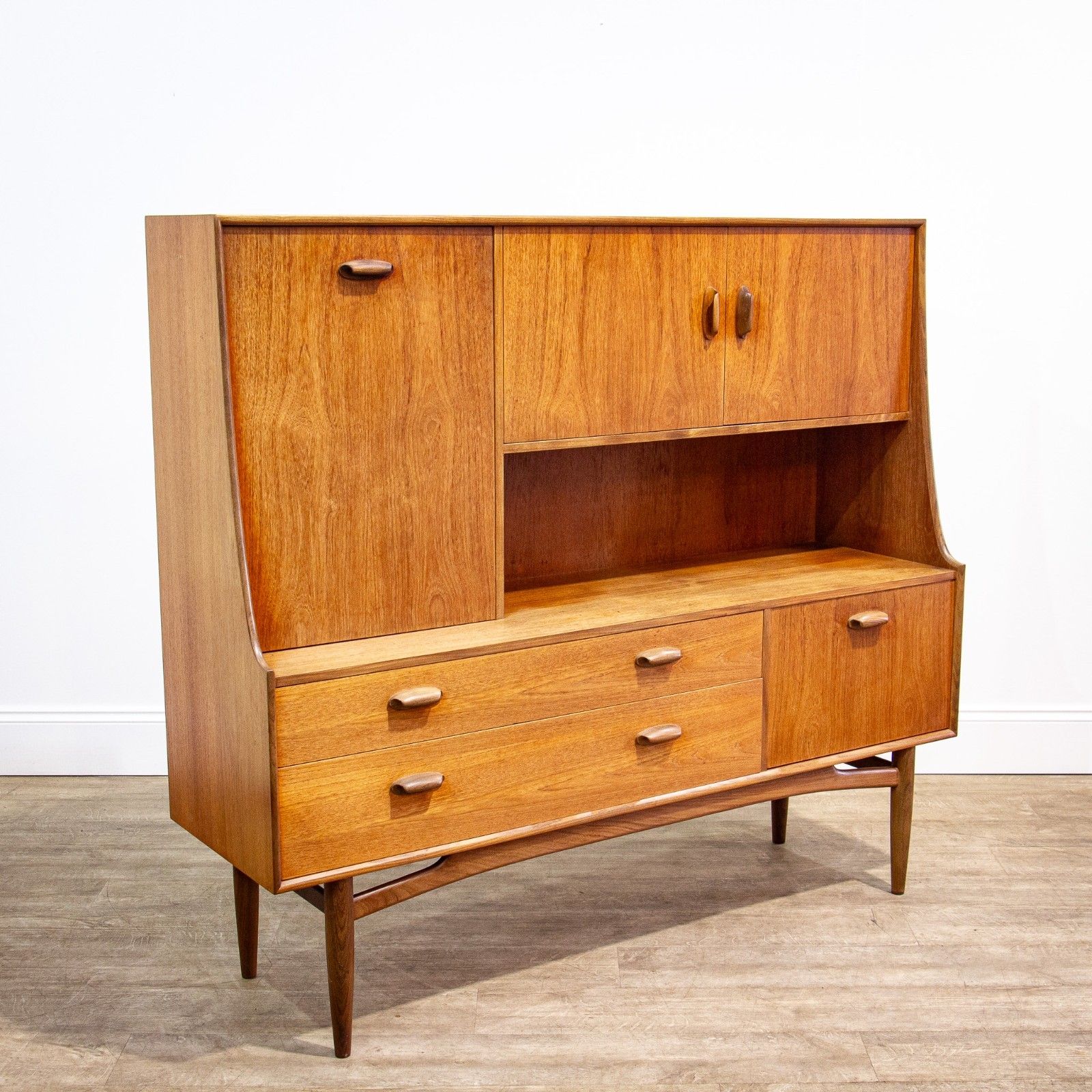 G Plan E Gomme 1960s Teak High Sideboard