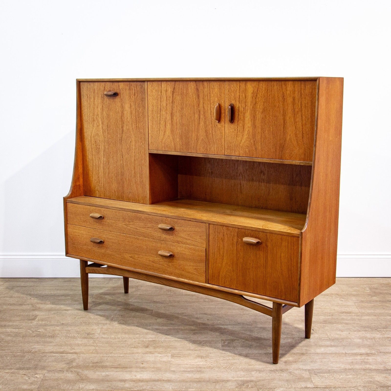 G Plan E Gomme 1960s Teak High Sideboard photo 850.0