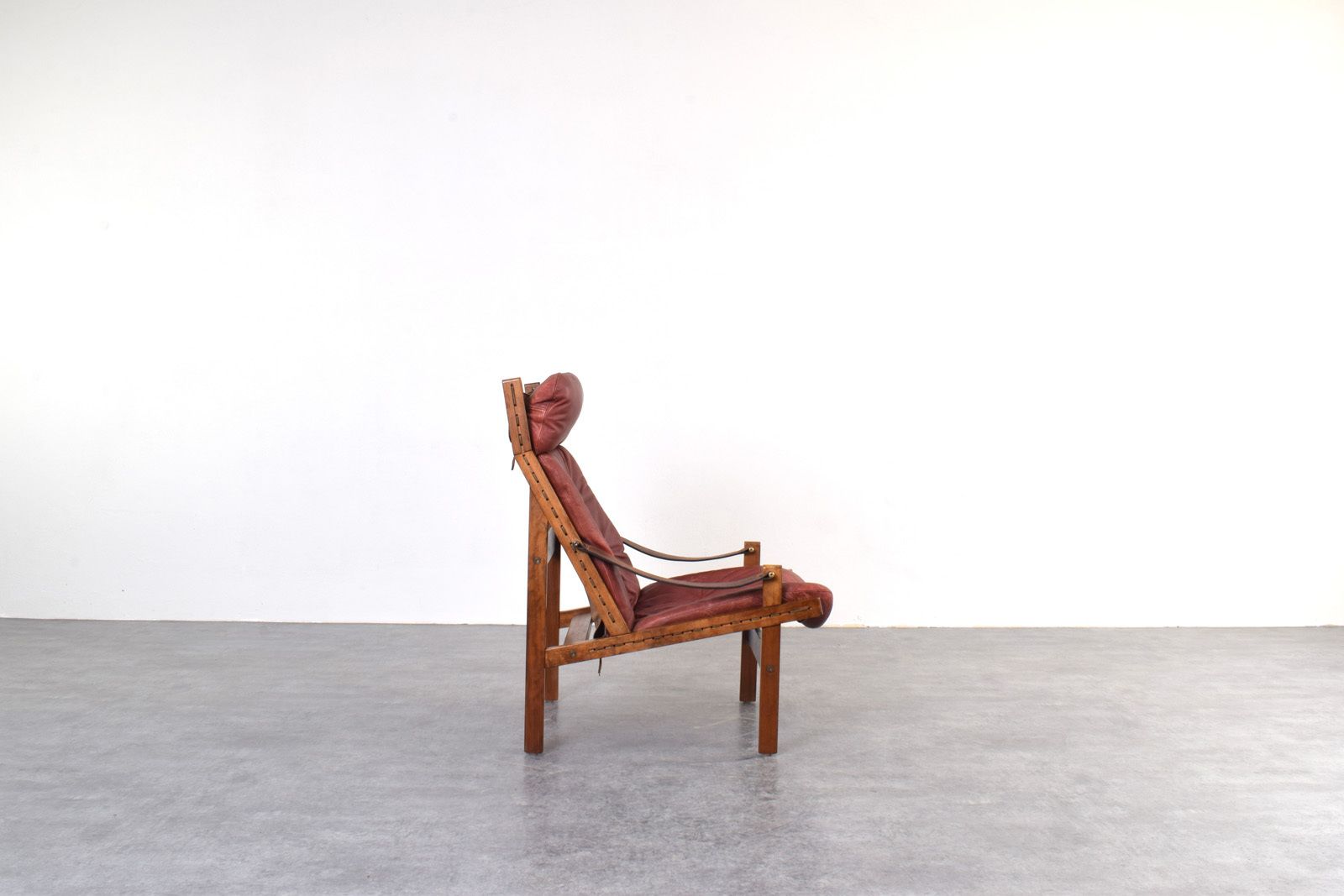 Mid Century Hunter Lounge Chair By Torbjørn Afdal For Bruksbo, 1960s. photo for sale