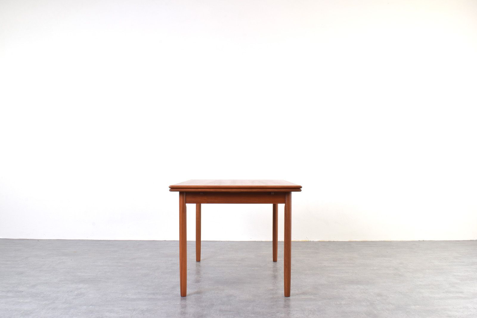 Mid Century Danish Teak Extendable Dining Table, 1960s. photo 1625.0