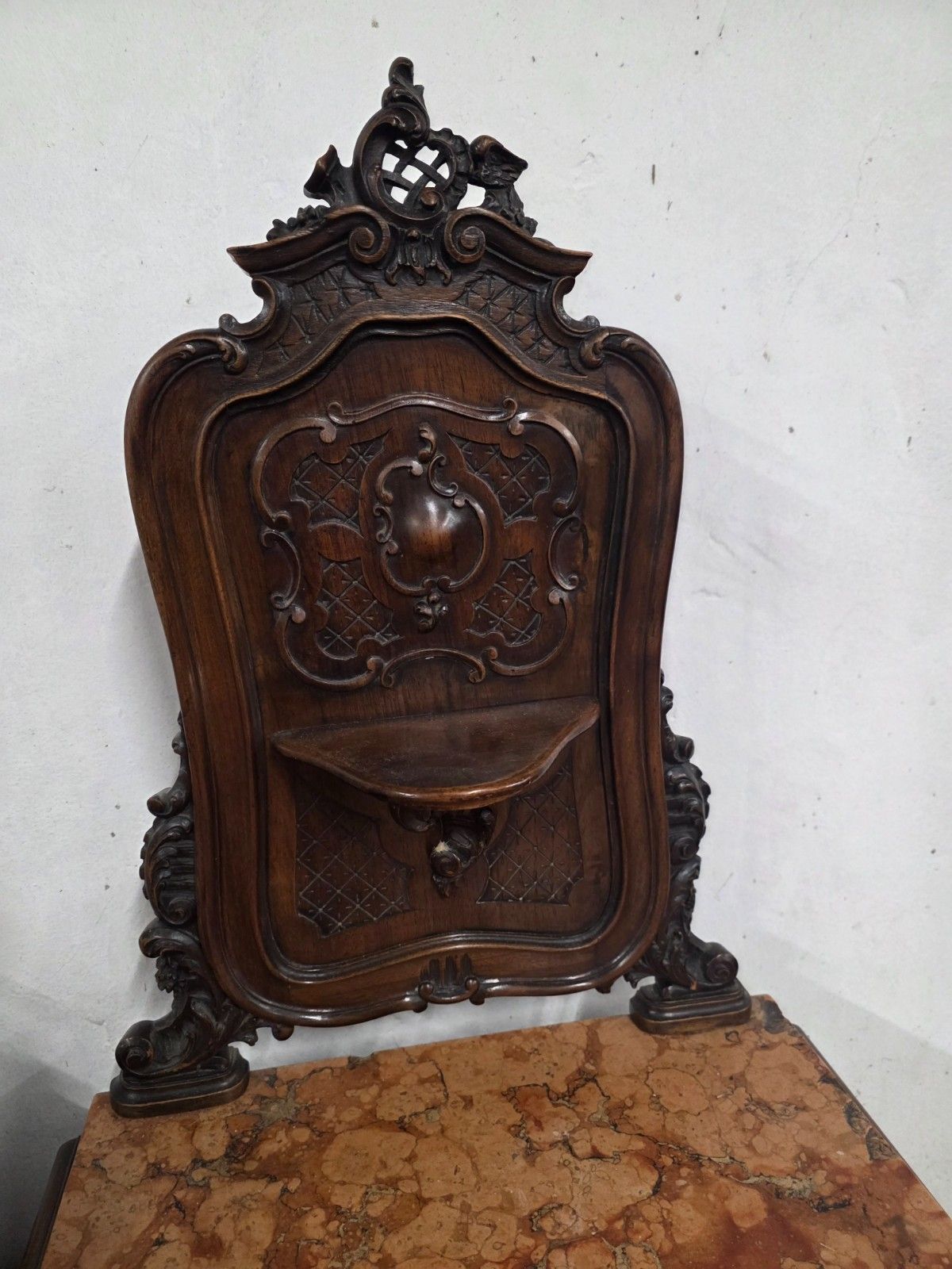 A Pair Of Antique French Marble Top Bedsides Cabinets photo 2000.0