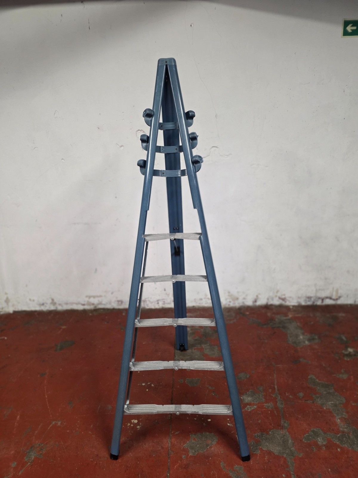 Mid Century 1980s Italian Metamorphic Coat Stand/Step Ladder "Dilemma" By... photo vintage