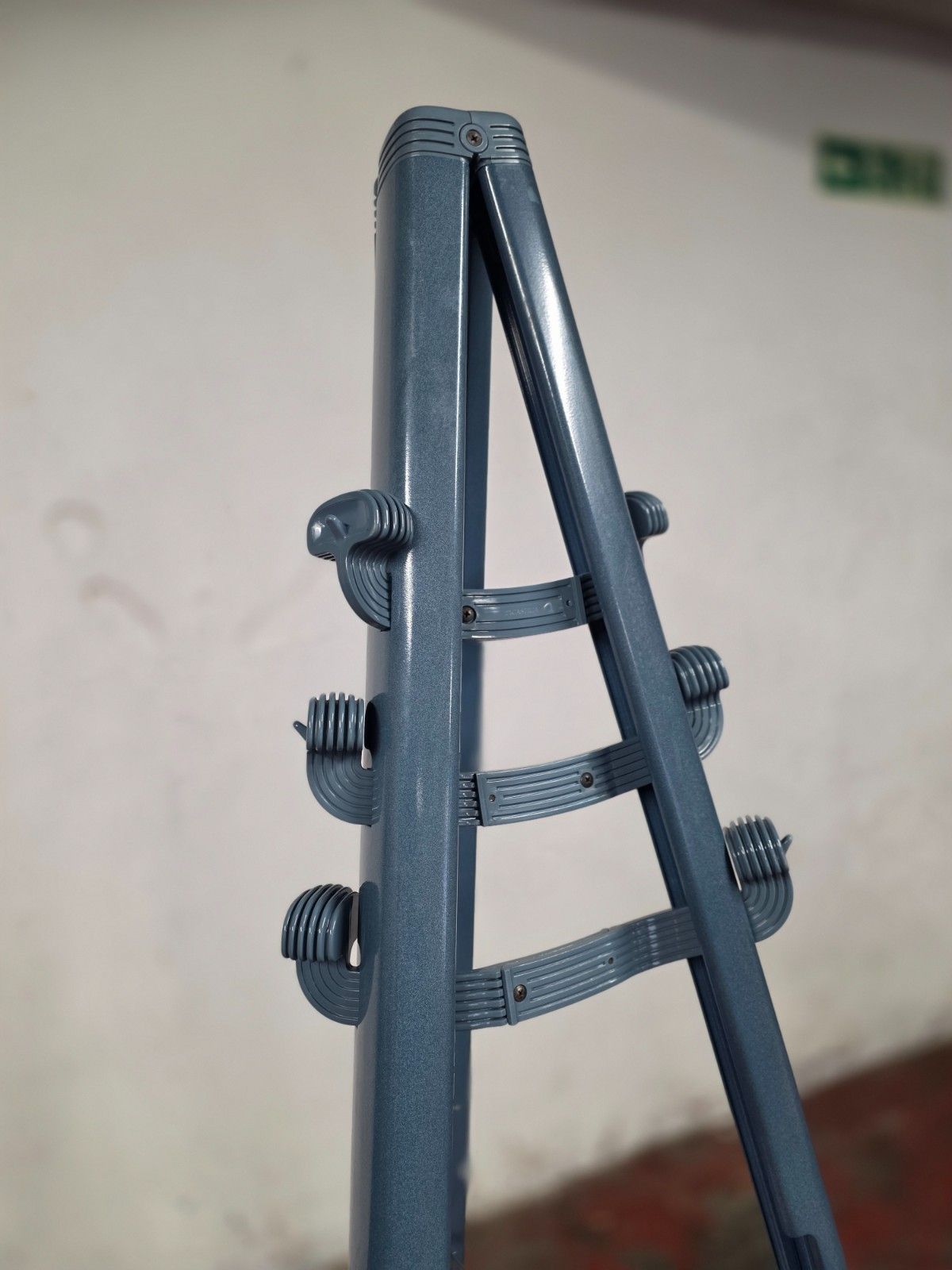 Furniture Mid Century 1980s Italian Metamorphic Coat Stand/Step Ladder "Dilemma" By... photo
