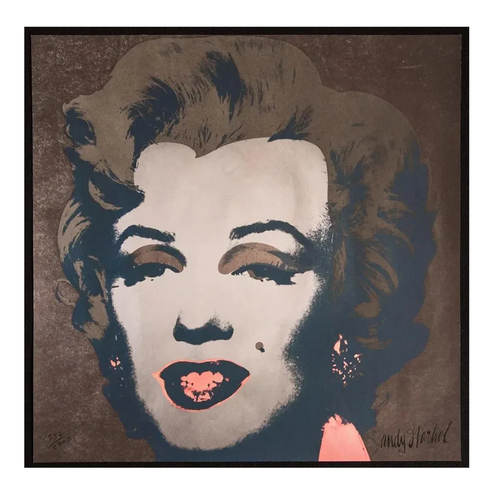 1986 Carnegie Museum Of Art After Andy Warhol "Marilyn Monroe" Lithograph