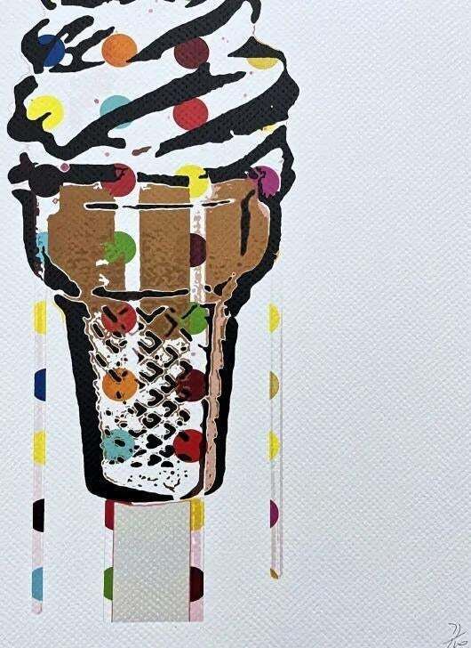 Death Nyc   Ice Cream   Limited Edition With Certificate photo Art
