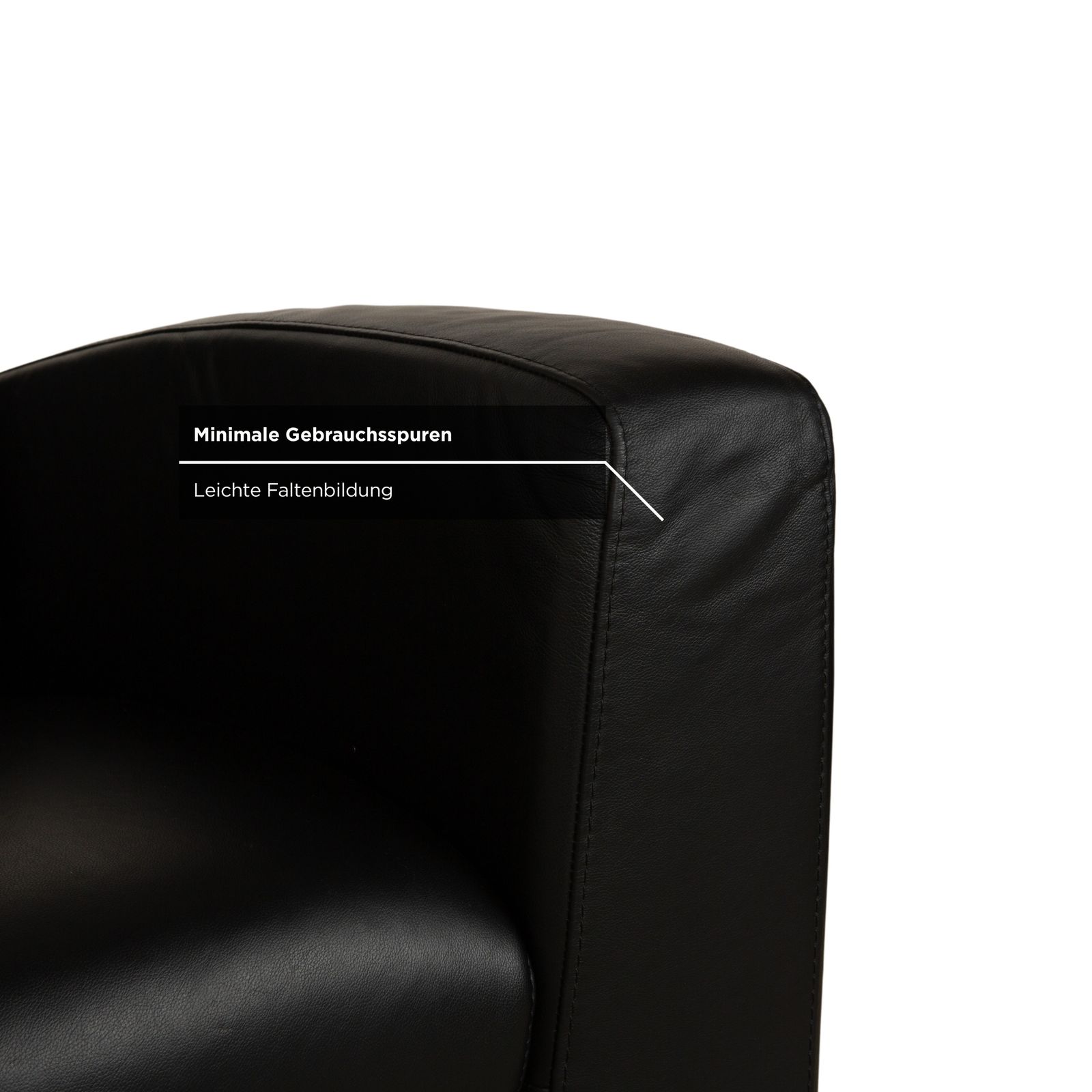 photo furniture Stressless Arion Leather Armchair Black Manual Function