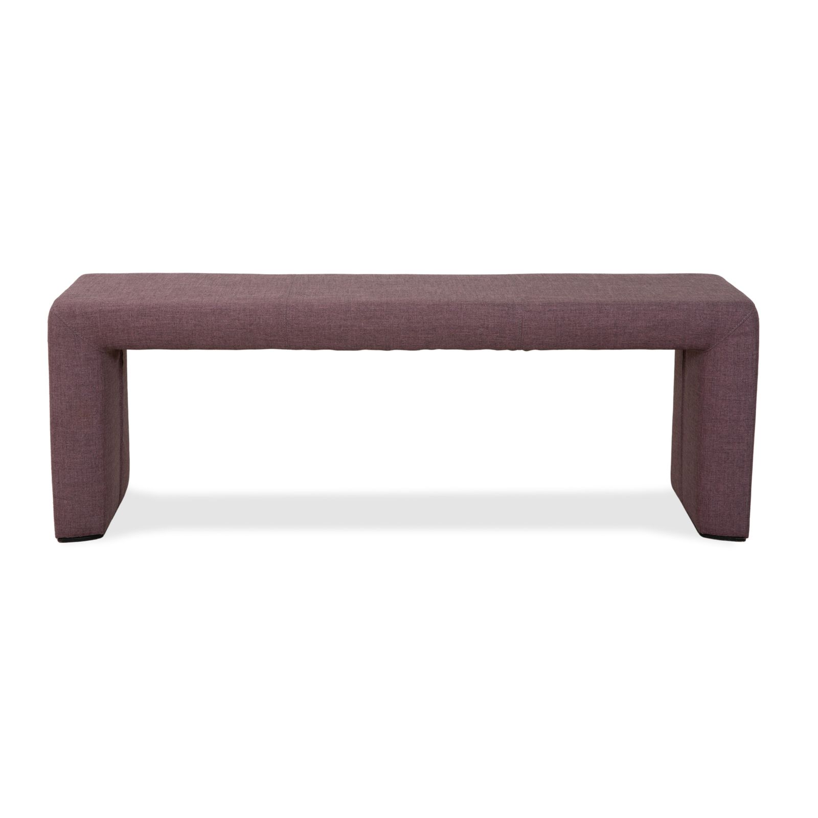 Tabouret Musterring en tissu rose lilas photo vinterior