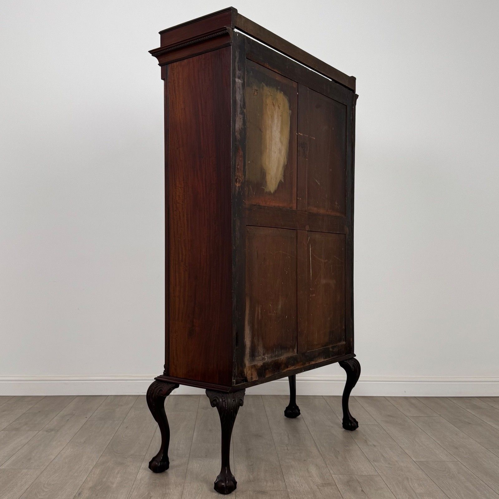Antique 19th Century Fine Quality Display Cabinet In Mahogany photo 1250.0