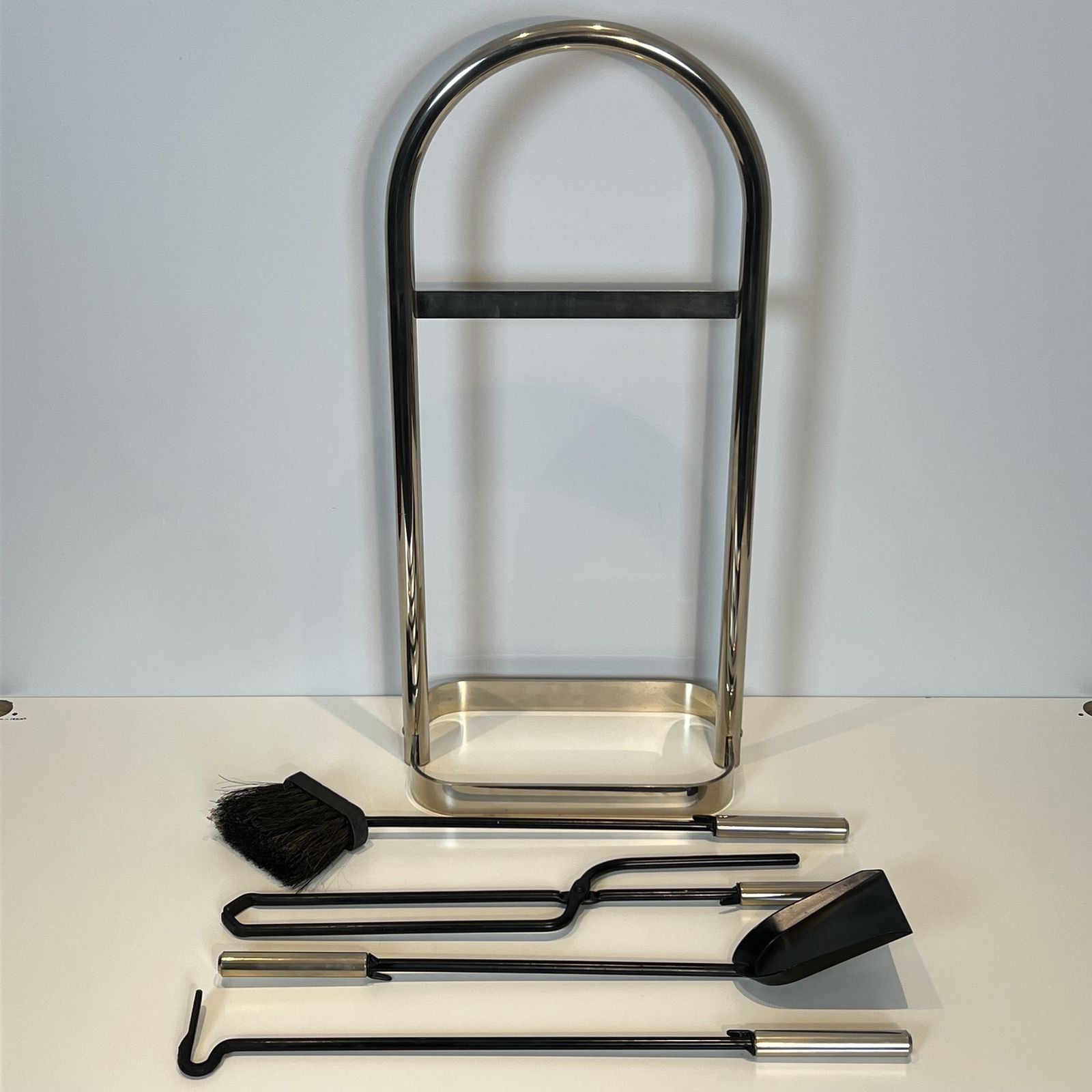 Fireworks Set In Black And Chrome Lacquered Metal photo vinterior