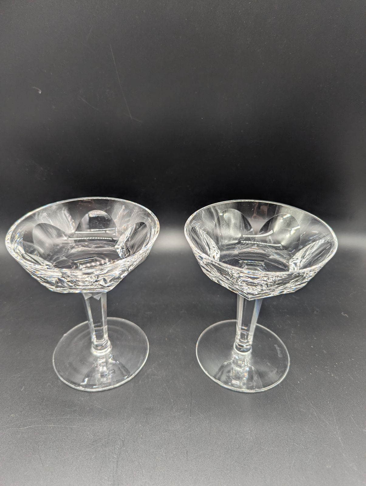 photo vinterior Champagne Coupes — Set Of 6 Waterford Full Size Coupes