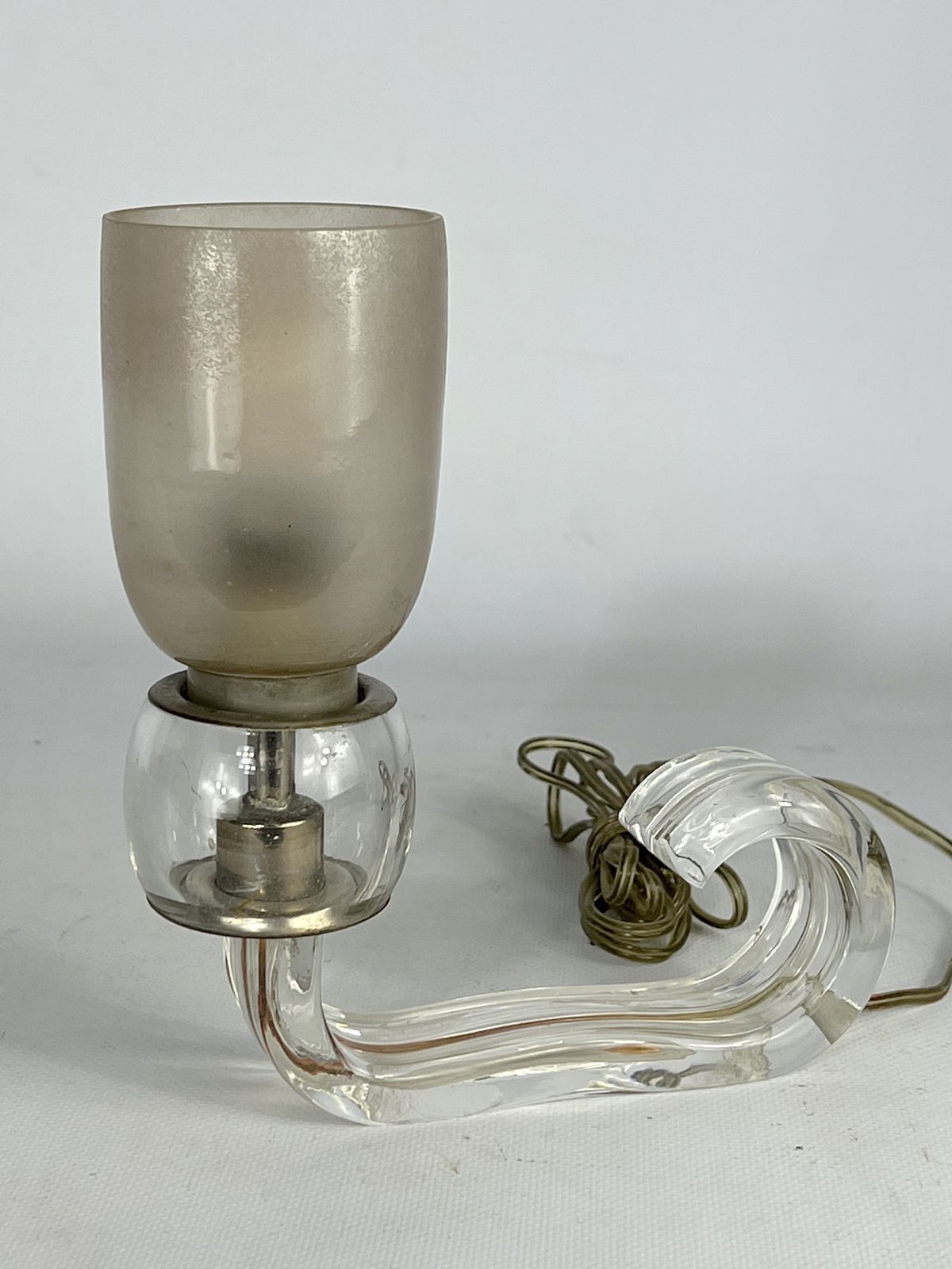 Art Deco Murano Glass Table Lamp By Barovier. Italy 1930s photo buy