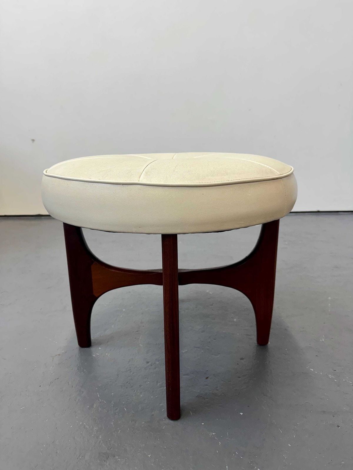 Vintage G Plan Fresco Teak Stool Footstool. Danish Kofod Larsen Mid Century photo vintage
