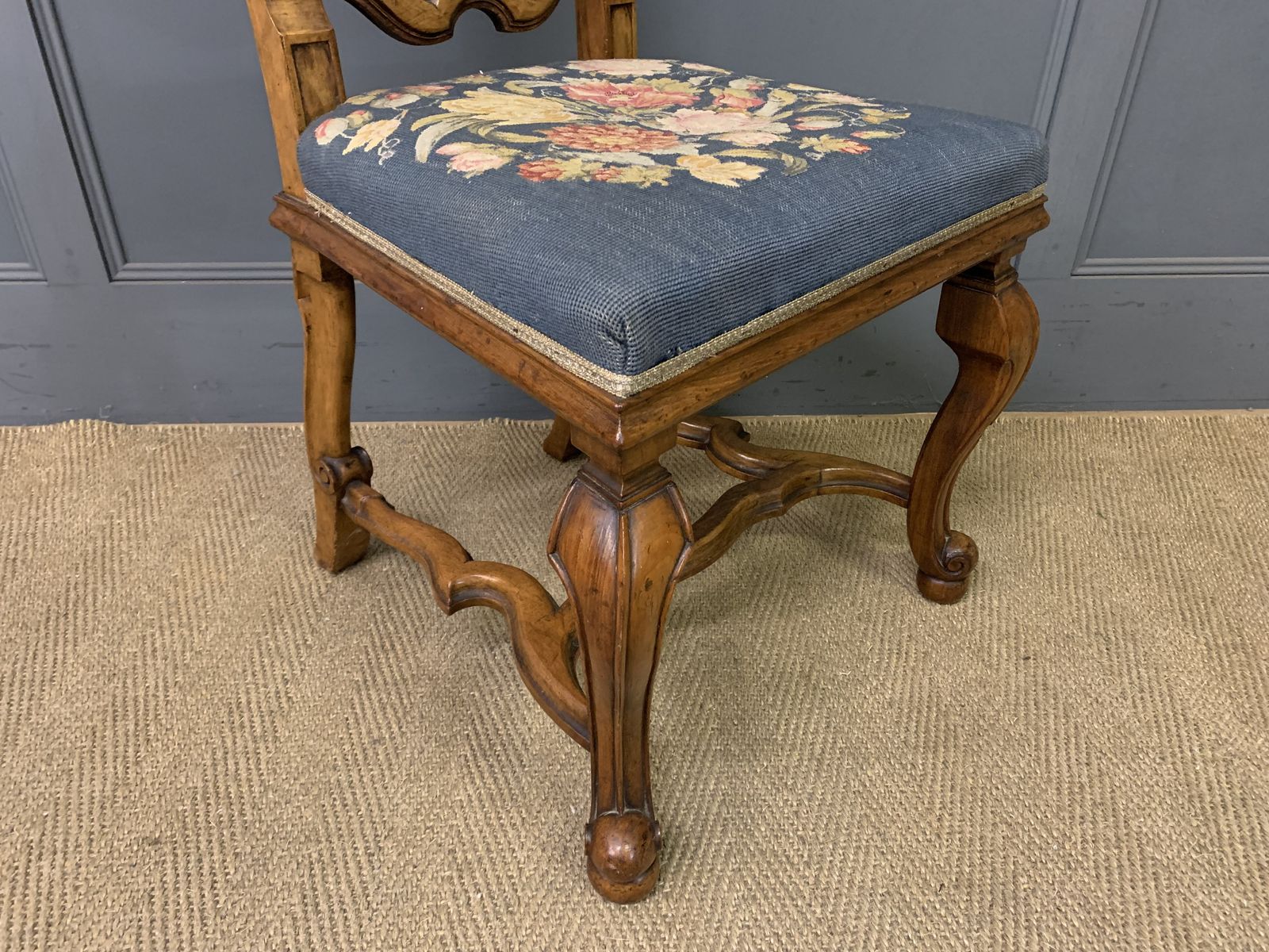 photo buy Pair Of William & Mary Style Chairs By Waring & Gillow