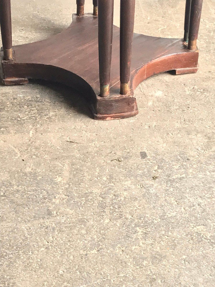 Art Nouveau Mahogany Side Table, 1920s photo for sale