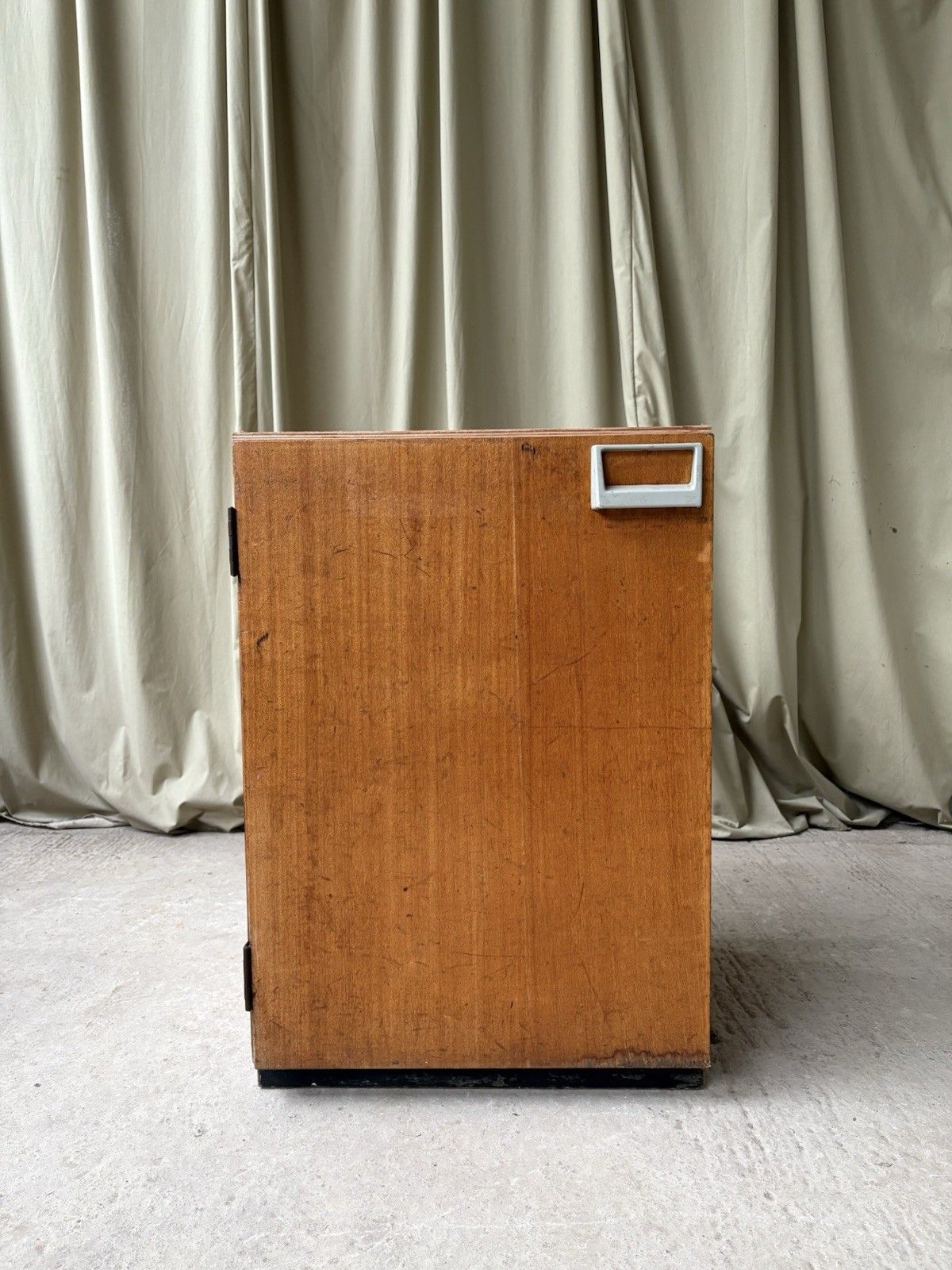 Vtg Mid Century Esa Esavian School Cabinet Bedside Side Table Retro R1058 photo for sale