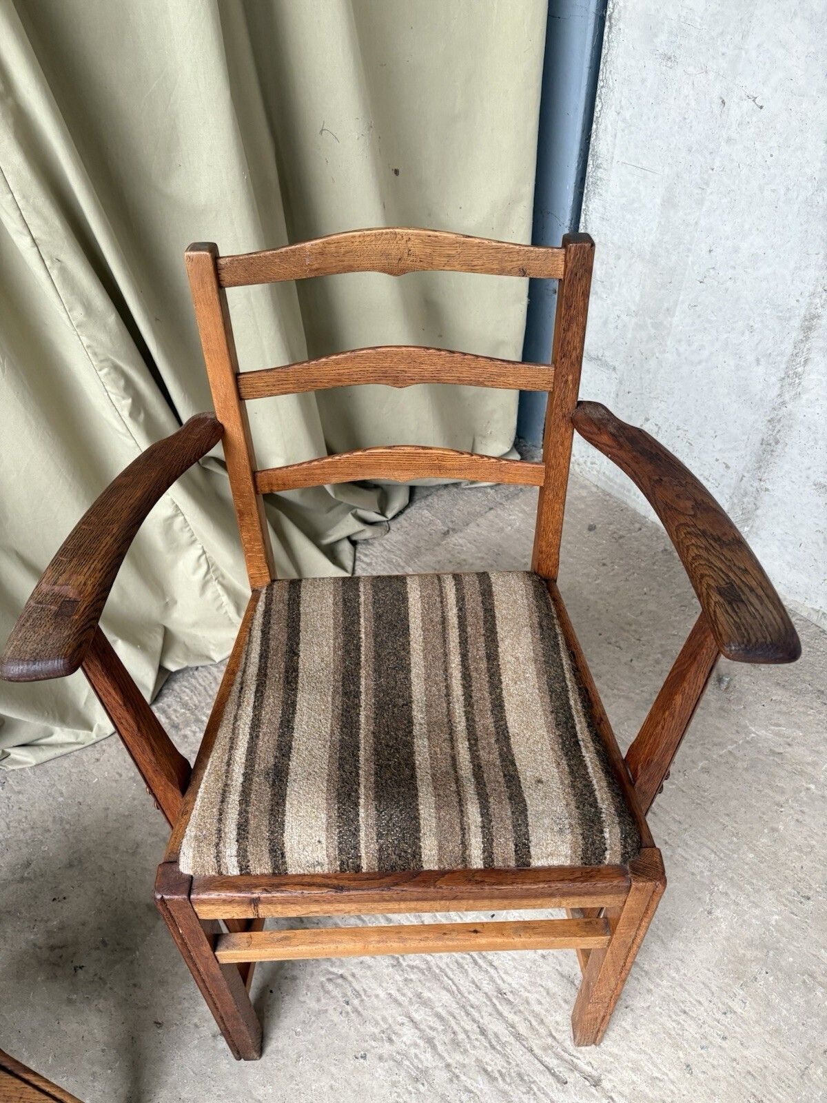 Vtg Early Mid Century Set Of 2 Ercol Penn Carver Armchairs Dining Chairs R1061 photo vinterior